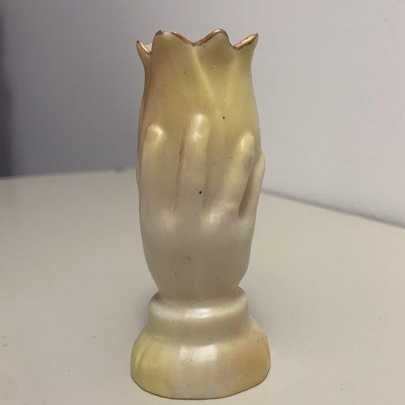 Vintage W&R Carlton China Stoke on Trent Lucky White Heather From Brighton Vase - Picture 5 of 14